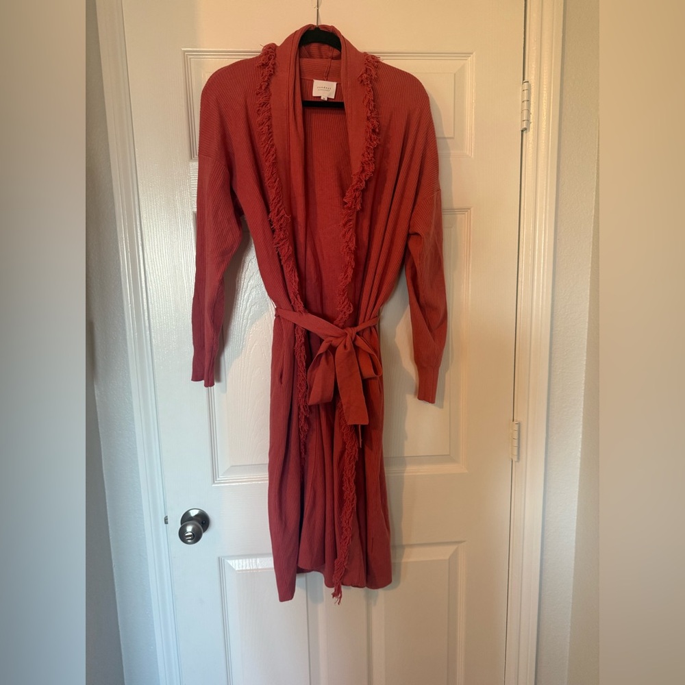 Sundays Coral Knit Cardigan